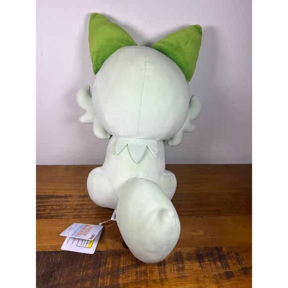 Pokémon Pocket Monsters Sprigatito Large Plush Toy 16" - Picture 2 of 5
